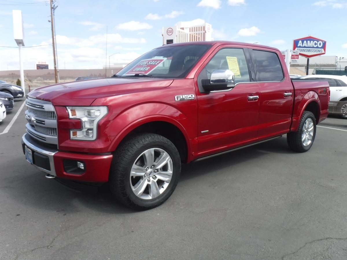 2015 Ford F150 SuperCrew Cab Platinum 5 1/2 ft - For Sale By Owner at ...